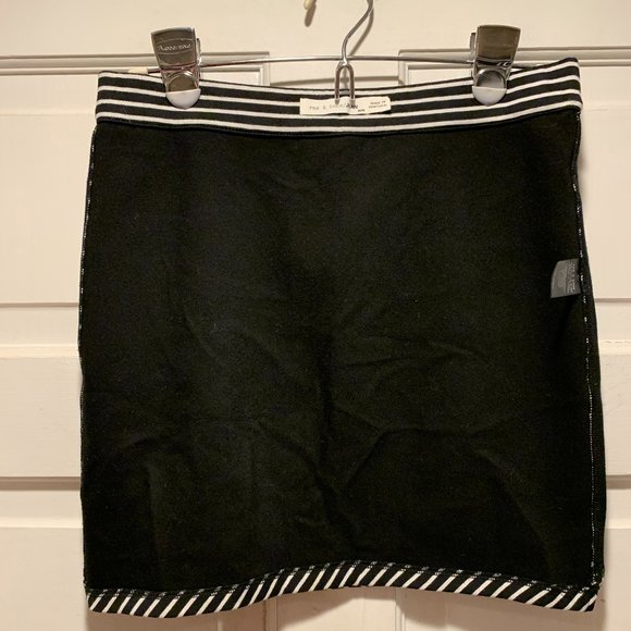 rag & bone~ stretch striped mini skirt - Picture 6 of 8
